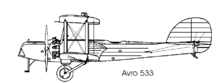 Airplane Picture - Avro 533 Mk 1 (as originally designed)