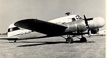 Airplane Picture - Avro Anson 11 G-ALIH of Ekco Electronics at Blackbushe, Hants, in September 1955.
