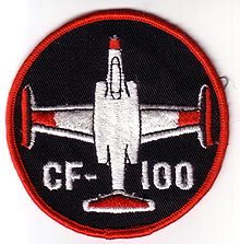 Airplane Picture - CF-100 badge worn by Canadian Forces crews in the 1970s and 80s