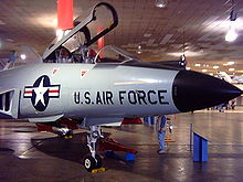 Airplane Picture - F-101B at Wings Museum, 2007.