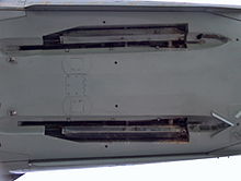 Airplane Picture - The AIM-4 Falcon side of the F-101B missile door