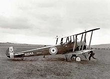 Airplane Picture - This Avro 504K was the first aeroplane in Iceland, taken there in 1919