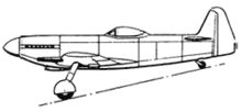 Airplane Picture - Profile of the redesigned Griffon-powered MB4.