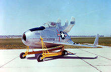 Airplane Picture - XF-85 Goblin #46-523 in the National Museum of the United States Air Force