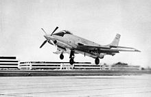 Airplane Picture - Landing the XF-88