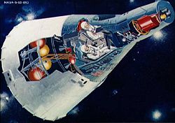 Airplane Picture - A cutaway of the Project Gemini spacecraft