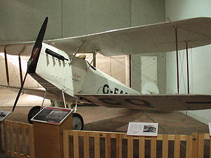 Warbird Picture - Bert Hinkler's Avro Baby in the Queensland Museum, Brisbane