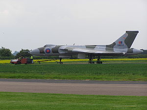 Warbird Picture - Avro Vulcan XM655 preserved at Wellesbourne Mountford Airfield