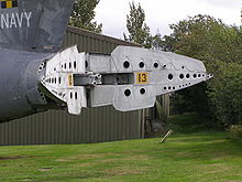 Airplane Picture - Buccaneer airbrake detail