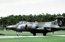 Airplane Picture - An RAF Buccaneer S.2B in 1981. Wrap-around camouflage was applied as it would often be observed manoeuvered at low levels