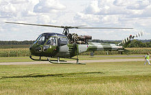 Airplane Picture - Nimbus engine installed on Westland Scout helicopter