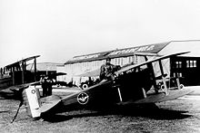 Airplane Picture - Thomas-Morse MB-3 assigned to Billy Mitchell, at Selfridge Field, Michigan