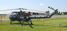 Airplane Picture - Nimbus engine installed on Westland Wasp helicopter