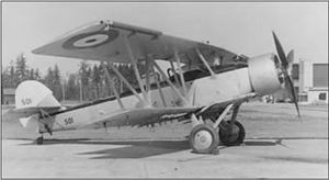 Warbird Picture - RCAF Blackburn Shark Mk II