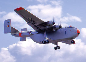 Warbird Picture - Blackburn Beverley XB287 photographed in 1964.