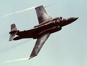 Warbird Picture - Buccaneer S.2B, RAF Mildenhall, 1988