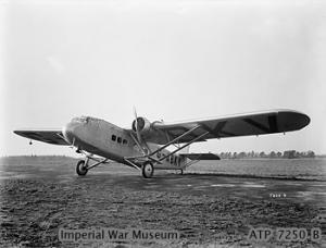 Warbird Picture - Blackburn CA 15C monoplane
