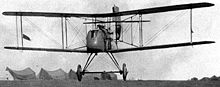 Airplane Picture - Early DH.2 taking off from airfield at Beauvel, France