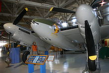 Airplane Picture - de Havilland Mosquito B 35 (reconfigured to a FB Mk.VI, on display at the Alberta Aviation Museum)