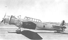 Airplane Picture - Vultee YA-19 during tests