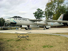 Airplane Picture - A B-47 on display at the Mighty Eighth Air Force Museum, Pooler, Georgia