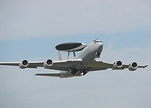 Airplane Picture - A Sentry AEW1 of the RAF takes off