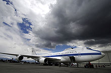 Airplane Picture - An E-4 at El Dorado International Airport in Bogotx, Colombia