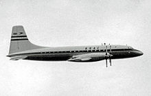 Airplane Picture - The prototype Britannia 101 G-ALBO in BOAC markings at the 1953 Farnborough Air Show