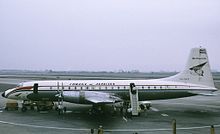 Airplane Picture - Cubana de Aviacion Britannia 318 at Lima Peru in 1972