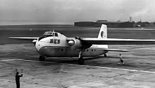 Airplane Picture - Bristol Freighter, Liverpool 1961