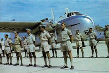 Airplane Picture - A 41 Squadron RNZAF Bristol Freighter in Thailand, 1962.