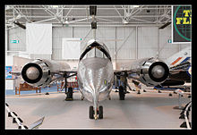 Airplane Picture - Bristol 188 at the RAF Museum, Cosford.