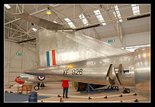 Airplane Picture - Bristol 188 at the RAF Museum, Cosford.