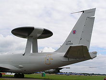 Airplane Picture - NATO E-3s have the Coat of arms of Luxembourg and the registration LX on the tail.