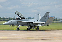 Airplane Picture - U.S. Navy F/A-18F from VFA-106 Gladiators at Paris Air Show 2007