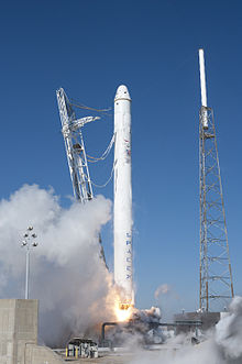 Airplane Picture - COTS Demo Flight 1 from Cape Canaveral.