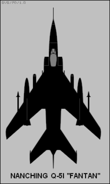 Airplane Picture - View of Nanchang Q-5