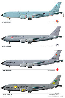 Airplane Picture - Active KC-135 paint schemes