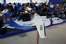 Airplane Picture - Model of a MA60 in Joy Air colors