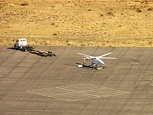 Airplane Picture - The A160 during ground runs at the Victorville, CA airport