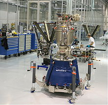Airplane Picture - Merlin 1C under construction at SpaceX factory