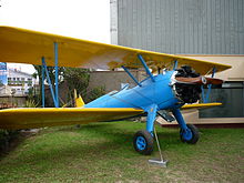 Airplane Picture - Boeing Stearman PT-17, Museum of Historical Studies Institute of Aerospace in Perx - Lima.