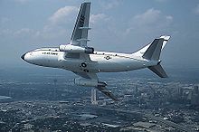 Airplane Picture - A T-43 in flight