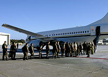 Airplane Picture - A United States Navy C-40A from Fleet Logistics Support Squadron (VR) 57, at NAS Coronado