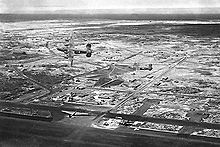 Airplane Picture - The B-15 parked on Baltra Island.