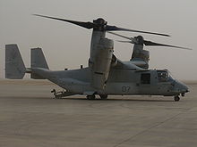 Airplane Picture - An MV-22 of VMM-162 in Iraq, April 2008