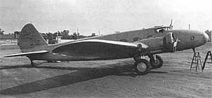 Warbird Picture - Boeing 247 prototype at Boeing Field, c. 1933