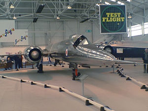 Warbird Picture - Bristol 188 at the RAF Museum, Cosford.