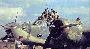 Warbird Picture - Work takes place on a Blenheim Mk IV