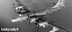 Warbird Picture - B-50A-5-BO 46-10 Lucky Lady II, the first-ever aircraft to fly around the world nonstop.